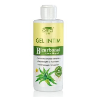GEL INTIM CU BICARBONAT FLACON  200 ML aloe, musetel, acid lactic