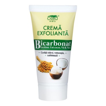 CREMA EXFOLIANTA NATURALA CU BICARBONAT 50ML