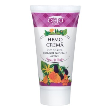CREMA HEMO CU UNT SHEA&EXTRACTE NAT 50ML