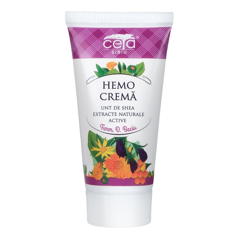 CREMA HEMO CU UNT SHEA&EXTRACTE NAT 50ML