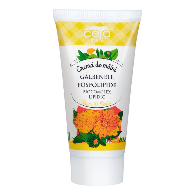 CREMA MAINI CU GALBENELE&FOSFOLIPIDE 50 ML