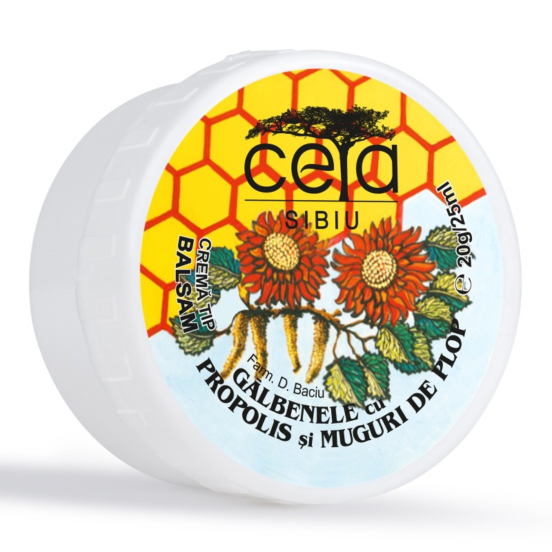 UNG. GALBENELE, PROPOLIS SI MUGURI DE PLOP